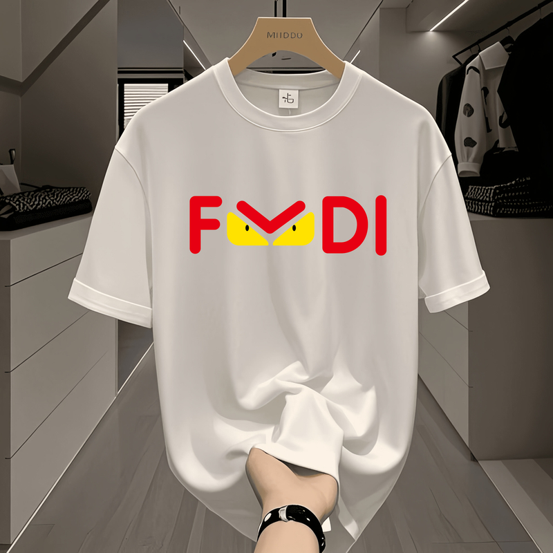 B【一折大促福利】夏季潮牌男女同款百搭圆领T恤