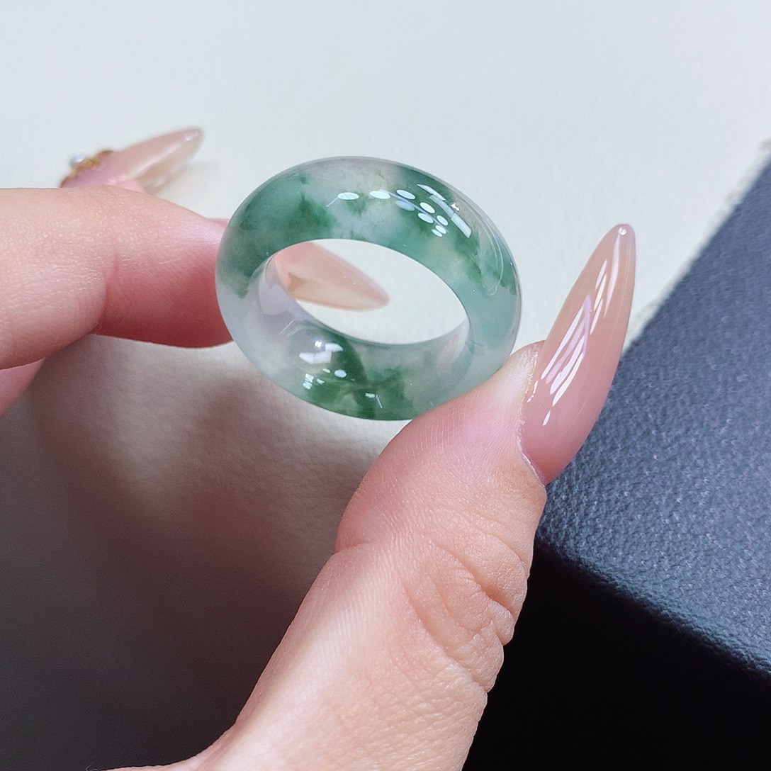 未镶嵌戒指翡翠15-16号