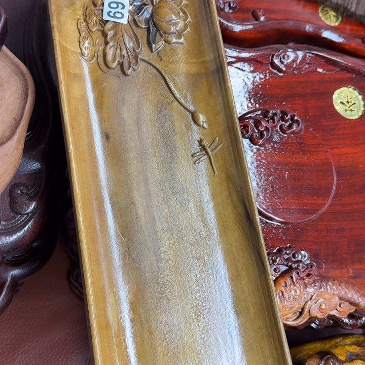 白玉菩提吊坠黄色2869