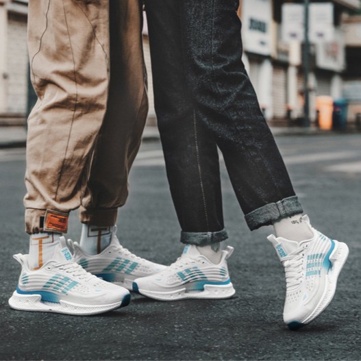 【BW8021-白蓝】男女同款潮鞋百搭运动休闲鞋[Y/C]