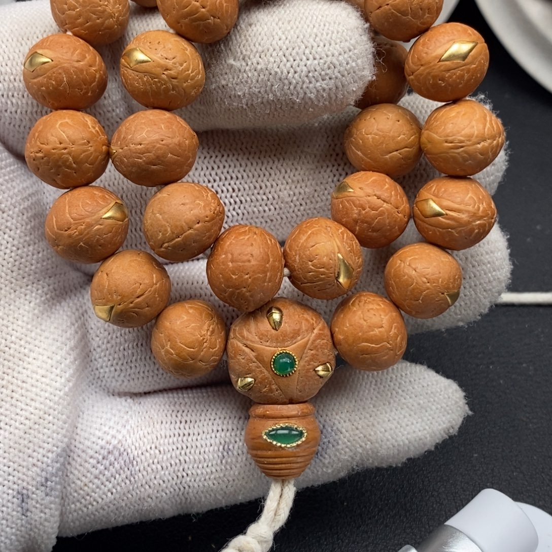 凤眼菩提手串镶嵌慈悲眼12mm27颗