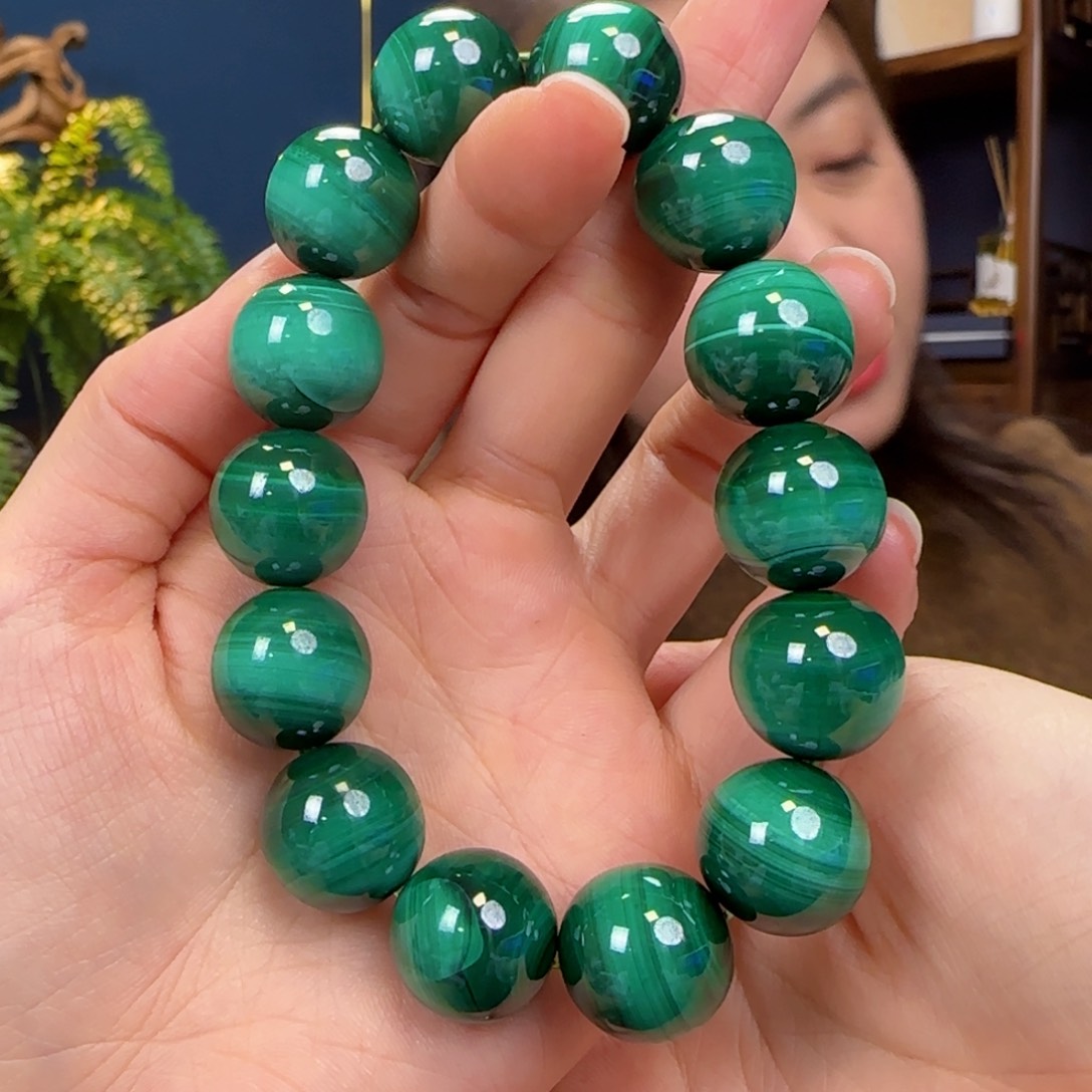 孔雀石手链未镶嵌1111111111111