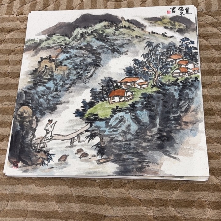 国画花鸟等多种鸟类和动物