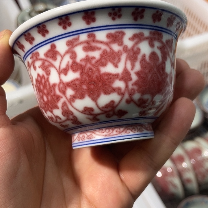 陶摆件景德镇陶瓷主人杯陶瓷