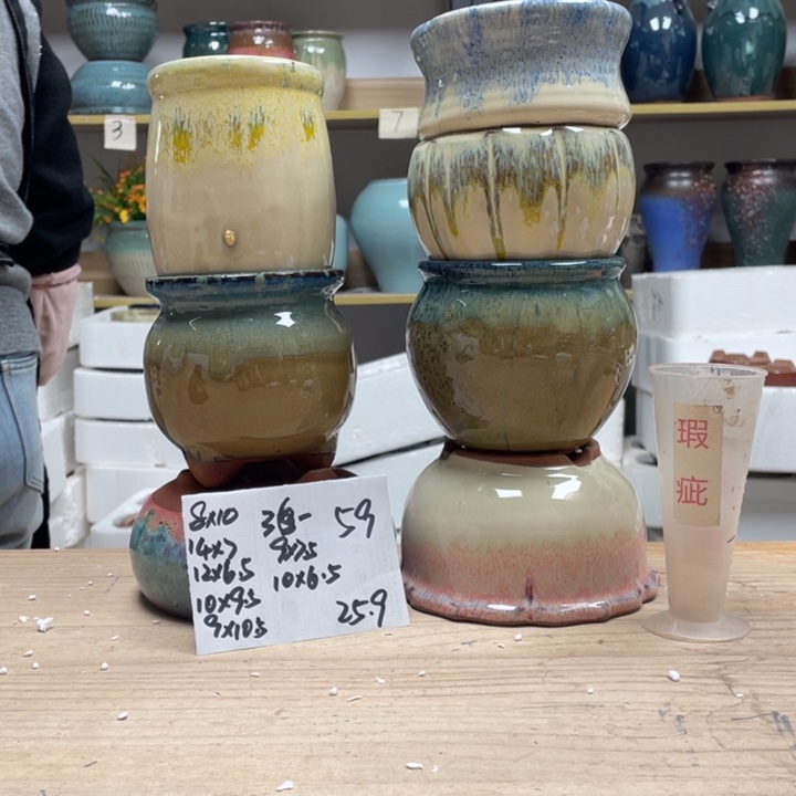 紫砂花盆多肉花盆微瑕59