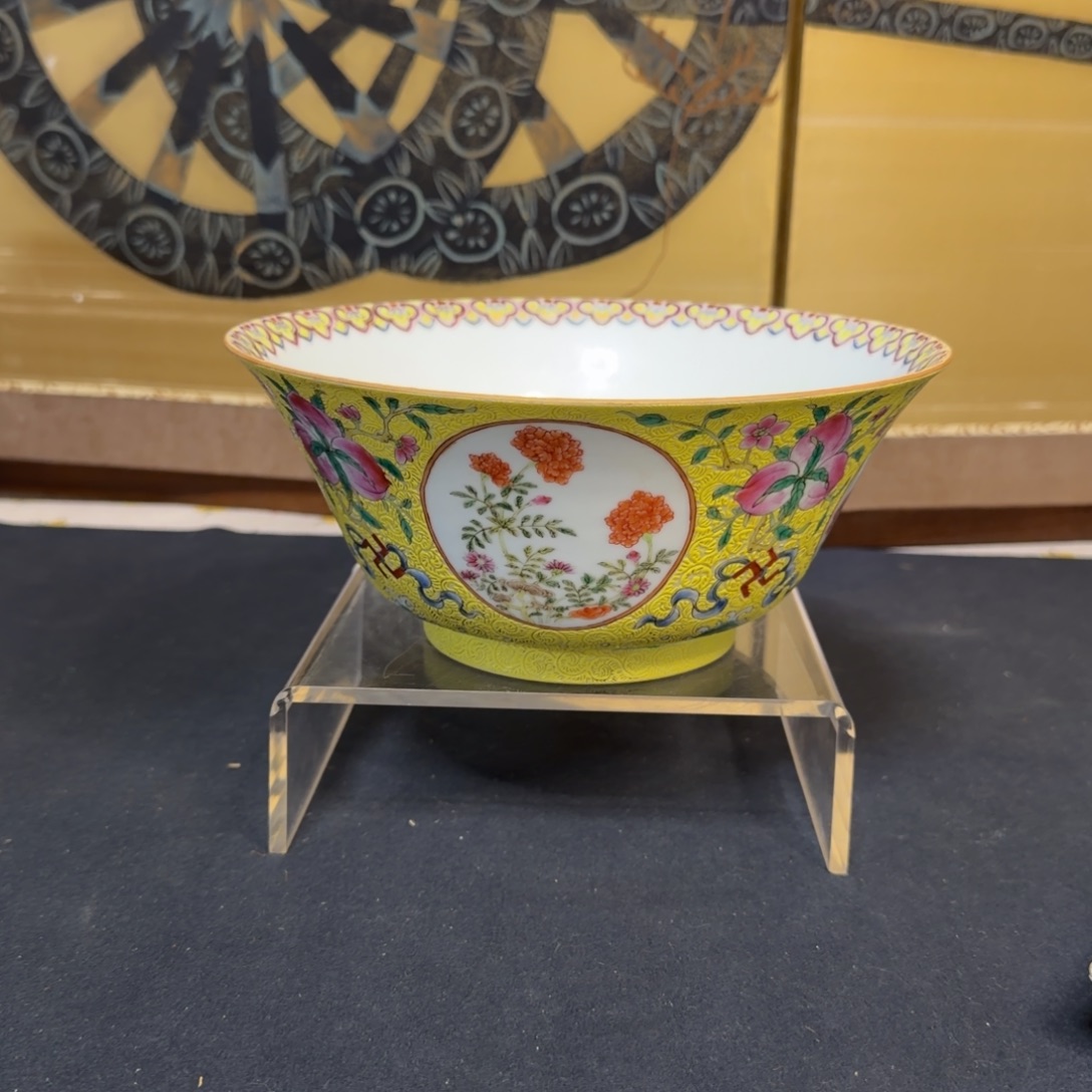 古***代陶工艺品陶瓷碗回流