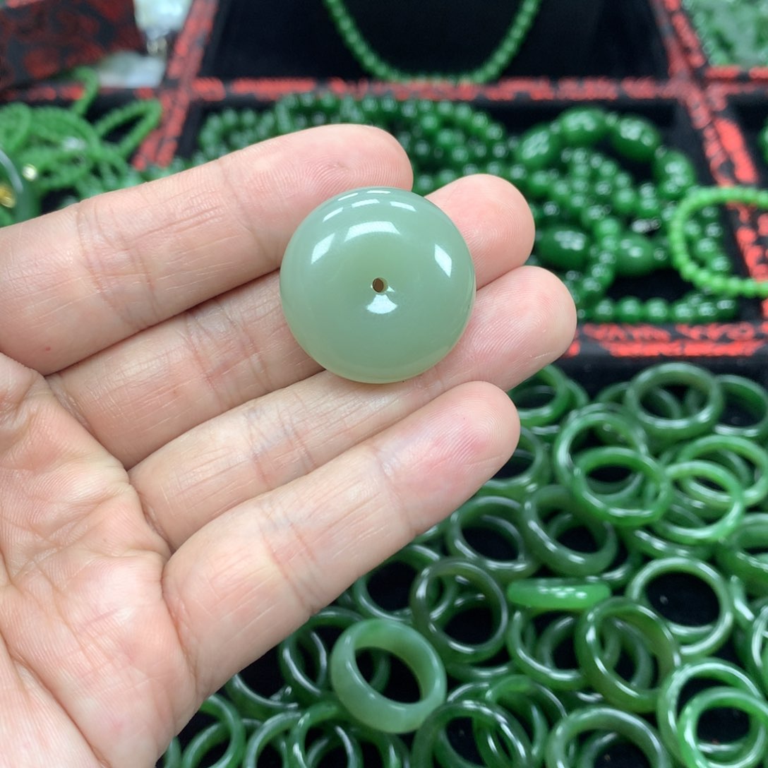 【闪购商品】和田玉平安扣未镶嵌