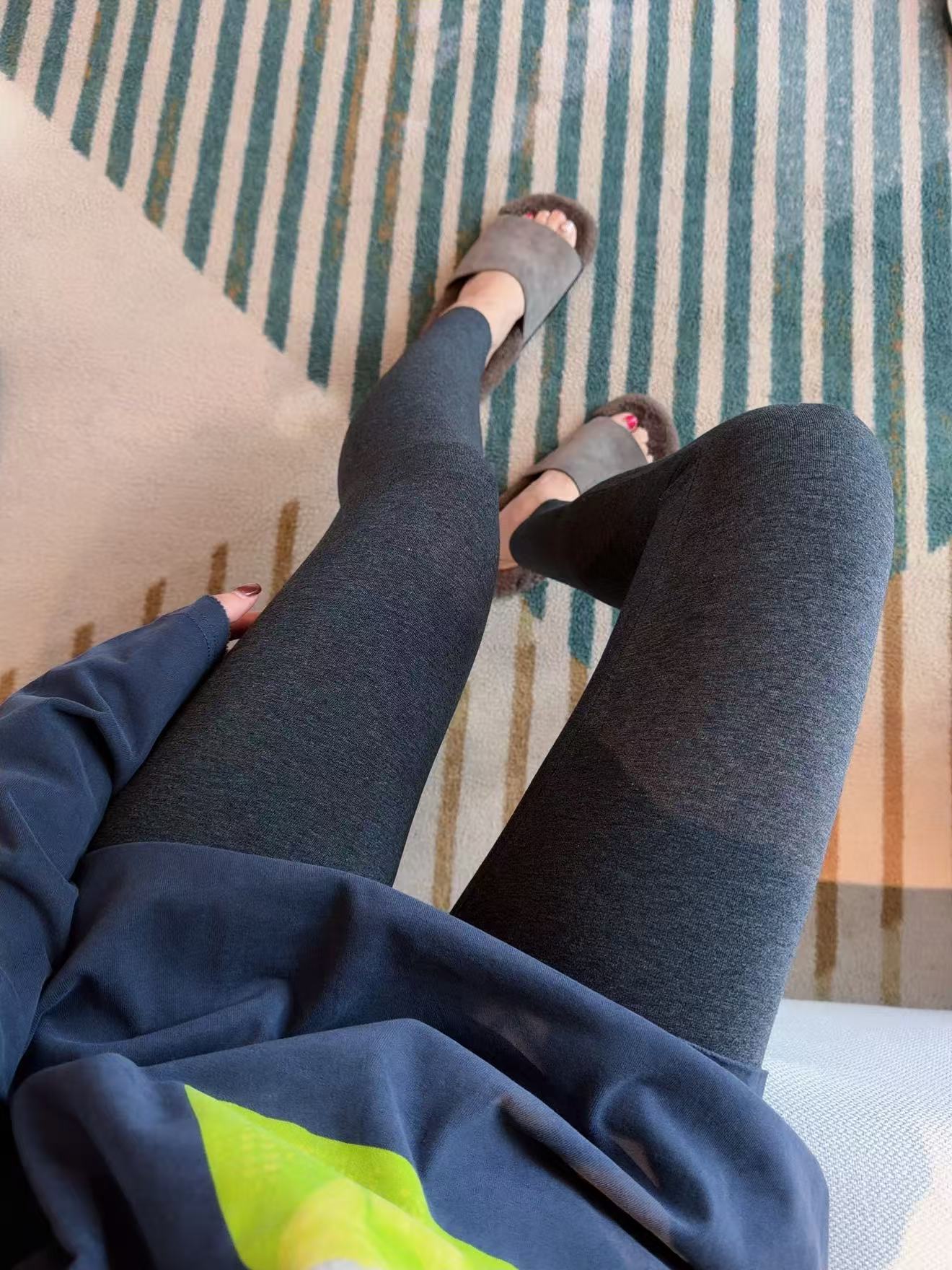 XIAO笑家高级灰打底裤