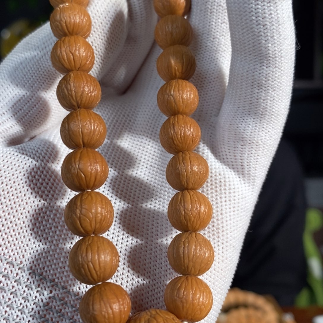 抱***融猴头核桃手串11三维同尺风雨全品无暇