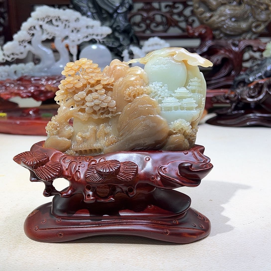 和田玉摆件未镶嵌