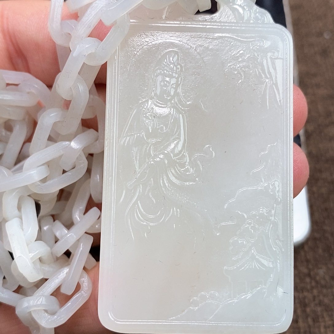 和田玉挂件未镶嵌