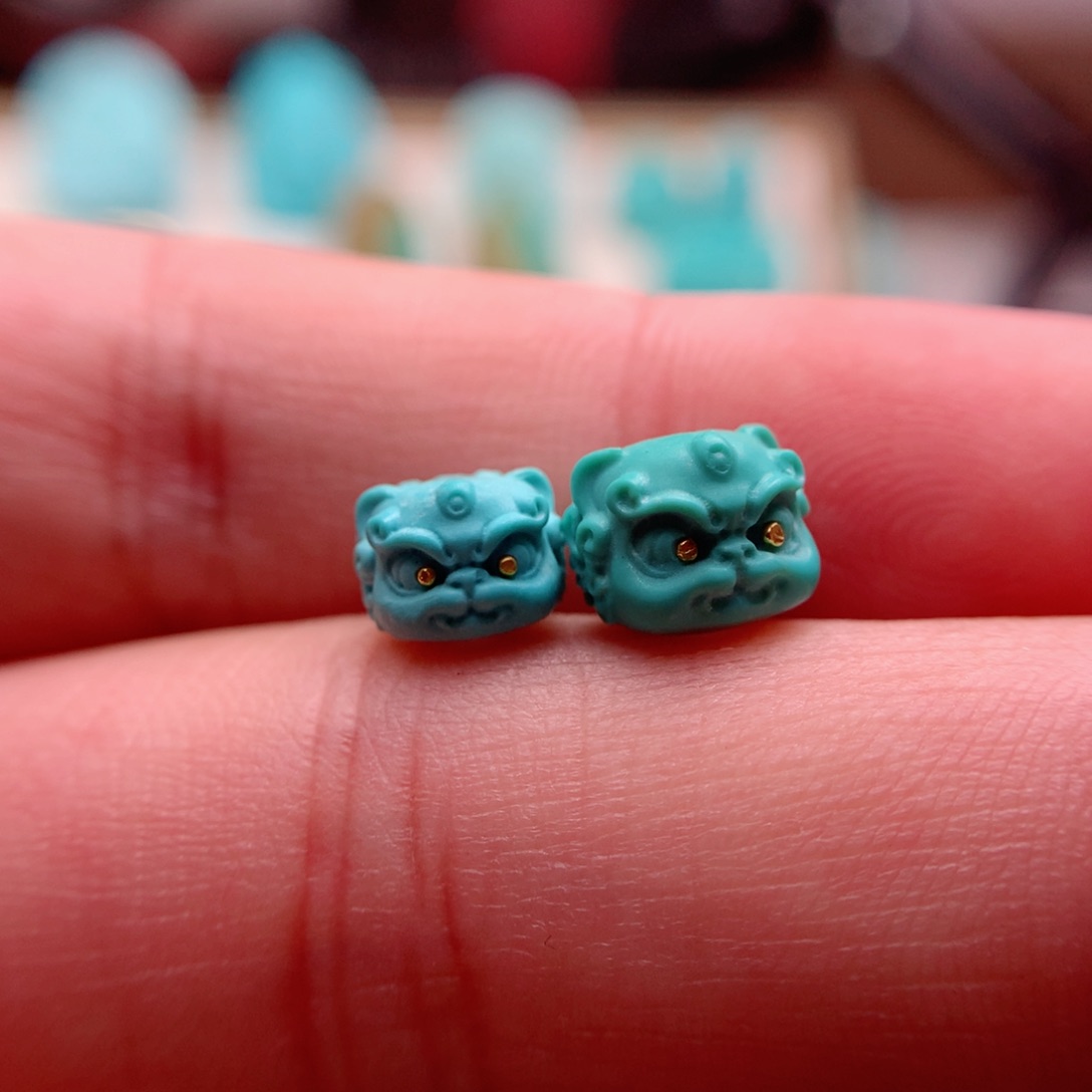 绿松石珠宝奇石未镶嵌