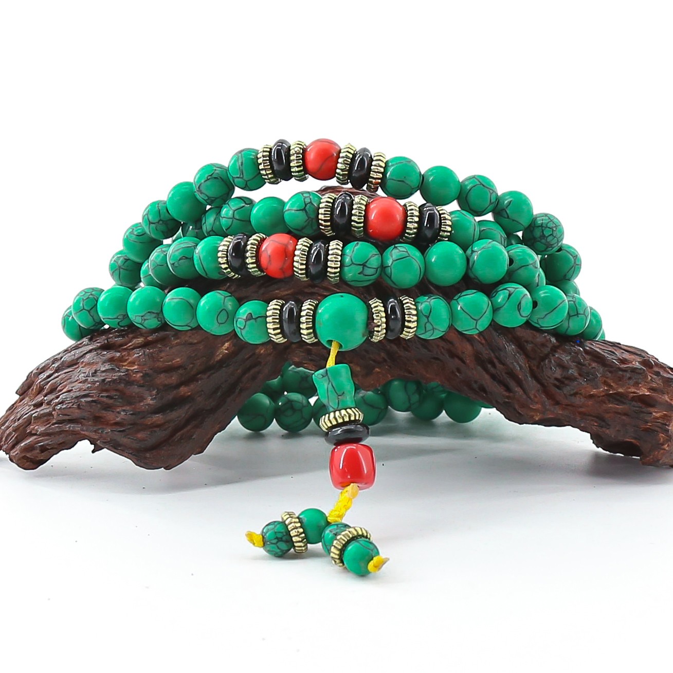 高瓷青松0.8-精品手串（无礼盒）AD321