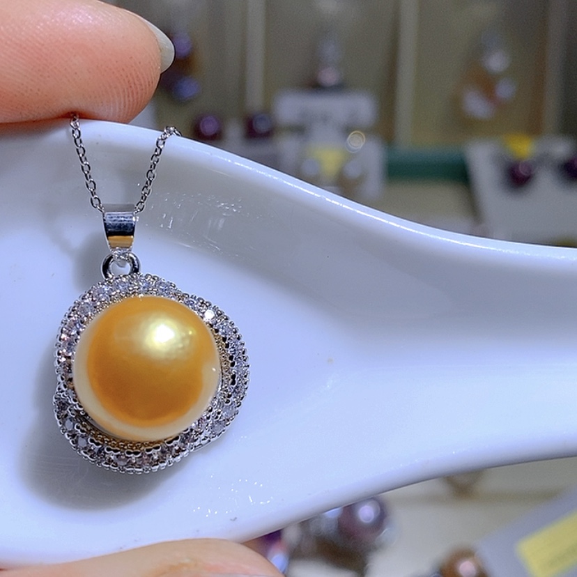 【闪购商品】淡水珍珠吊坠合金