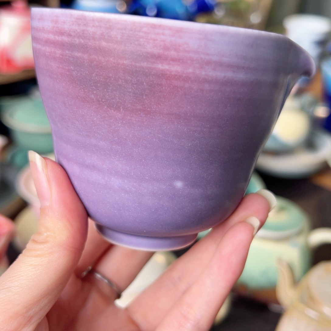 杯纯手工制作柴烧工艺