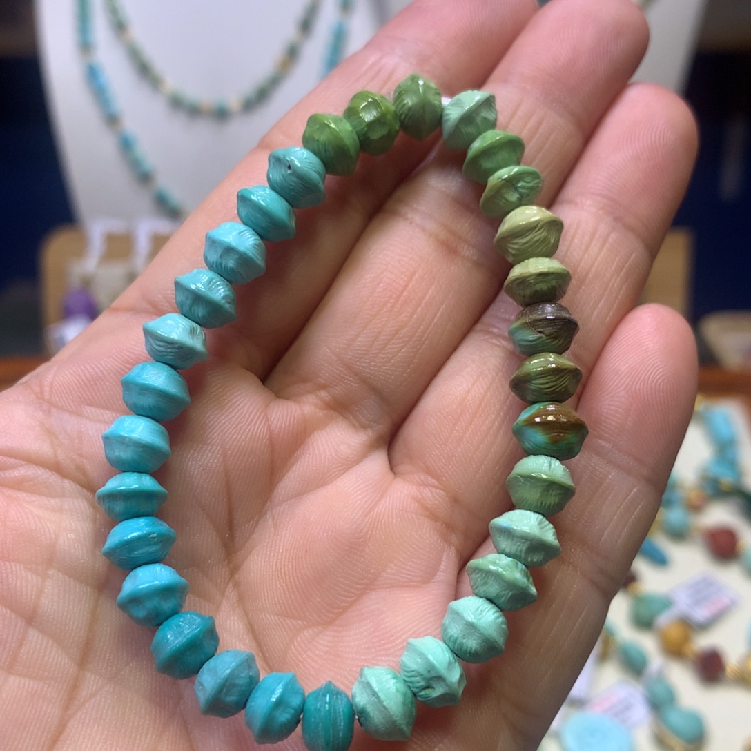 绿松石未镶嵌单圈