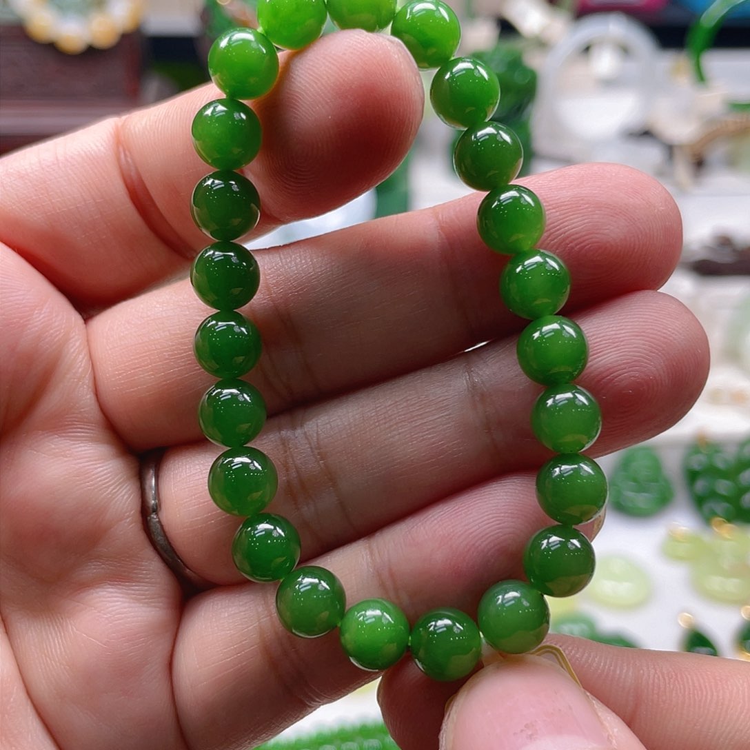 未镶嵌手链和田玉（碧玉）