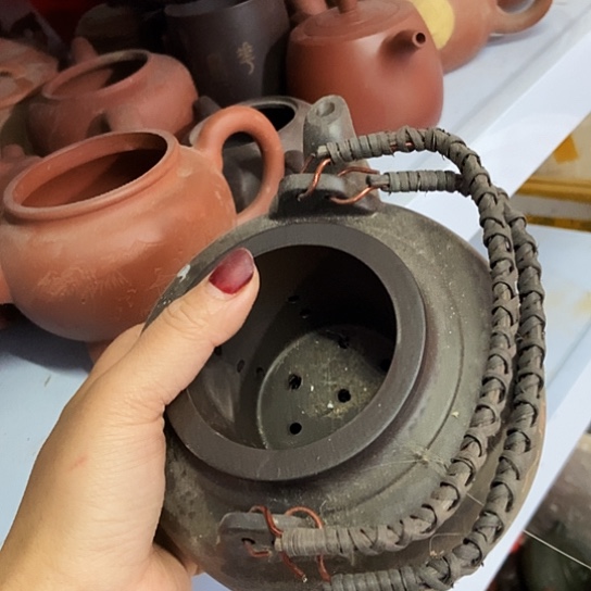 手工制作宜兴紫砂