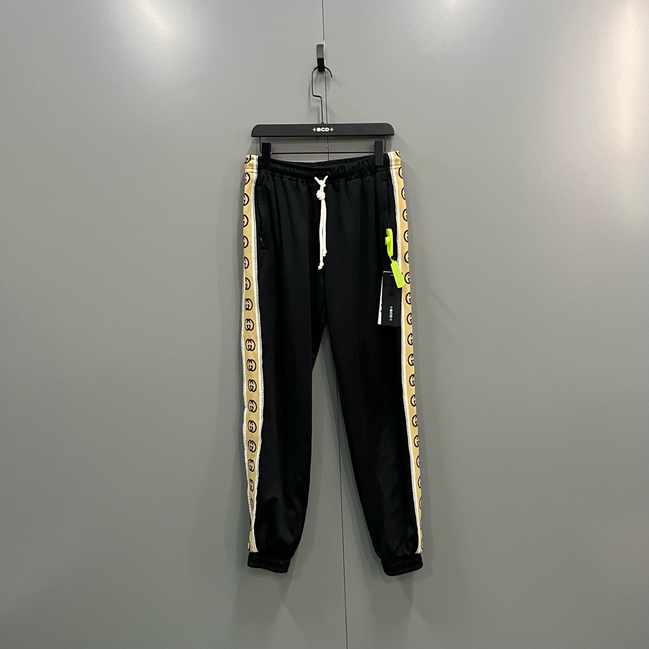 （jp）111 GUCCI 古驰 侧边GG印花长裤 无领标/9新