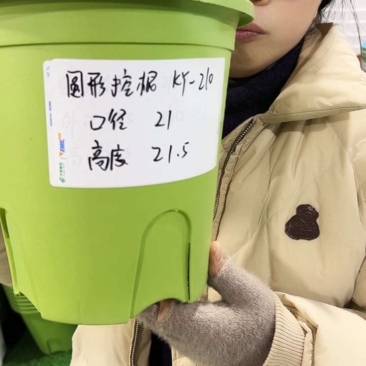 正品圆控口21高21白色无托8只