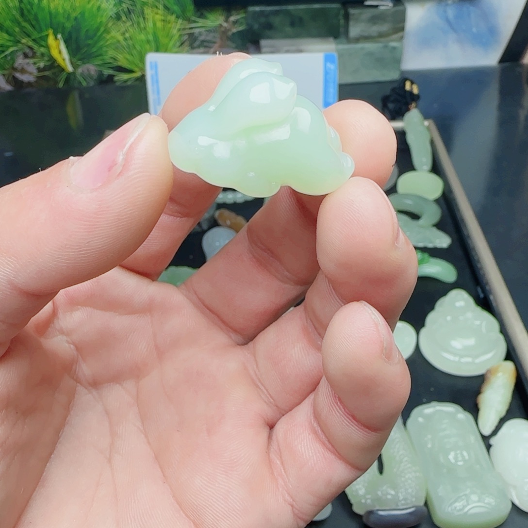 和田玉颈饰未镶嵌晴*