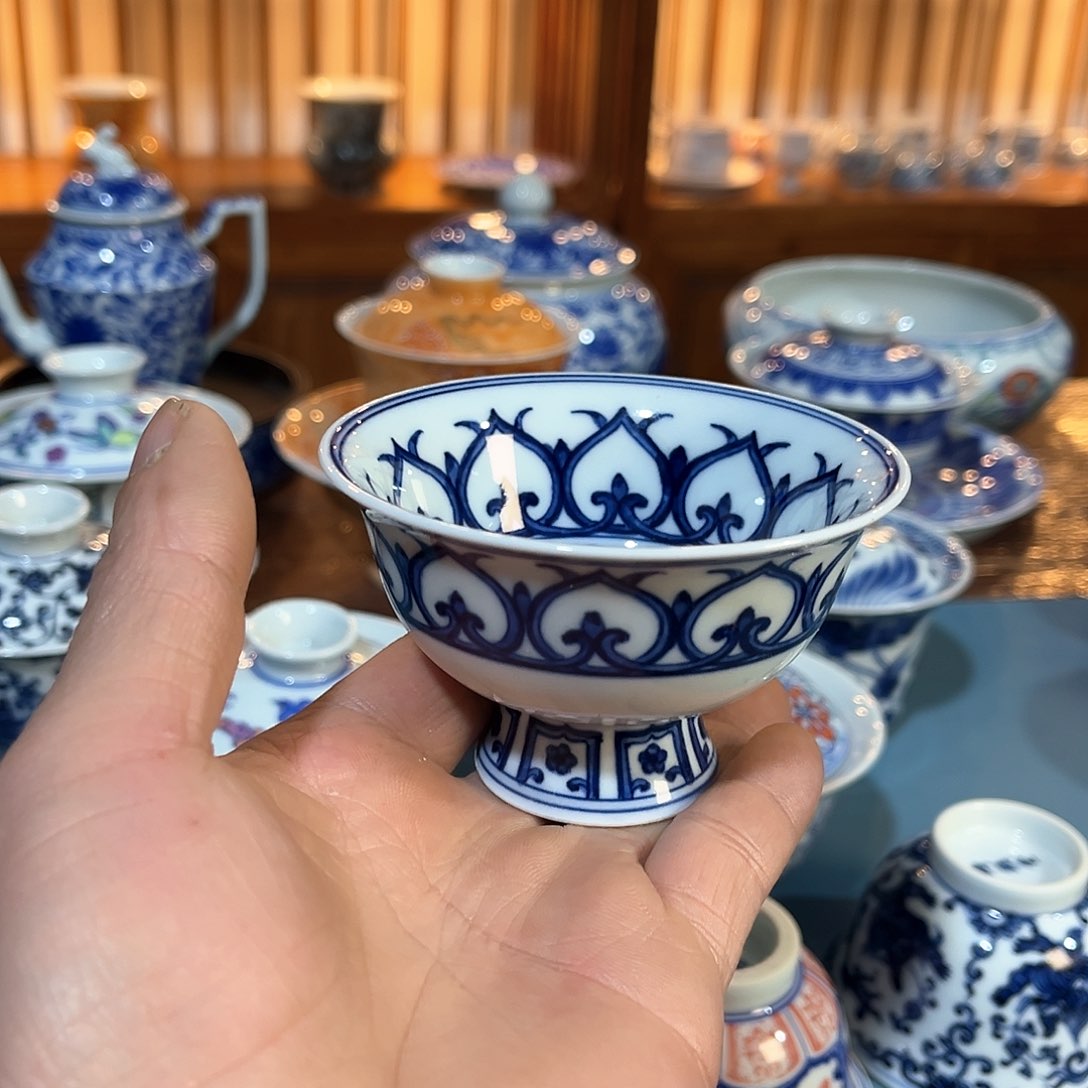 錡镇堂手工手绘杯