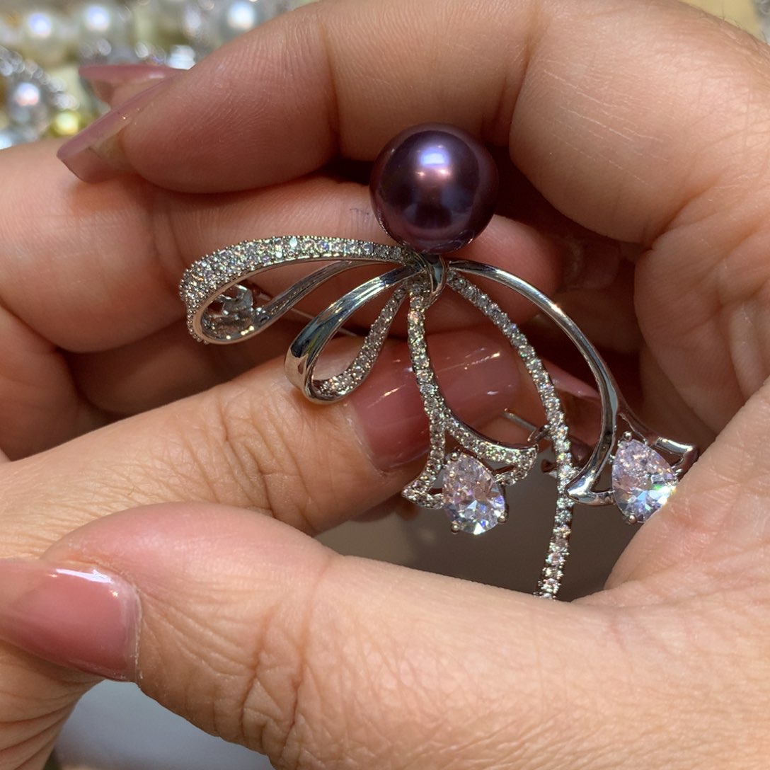 淡水珍珠胸饰未镶嵌