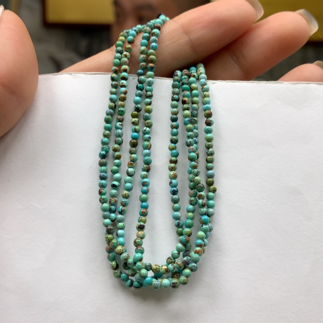 绿松石长链未镶嵌