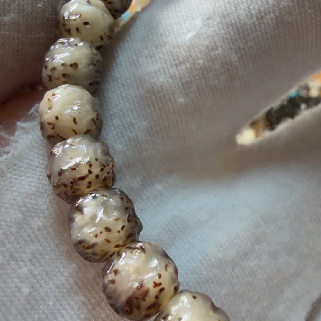 吊坠星月菩提7+6冰糖满透无相 15号