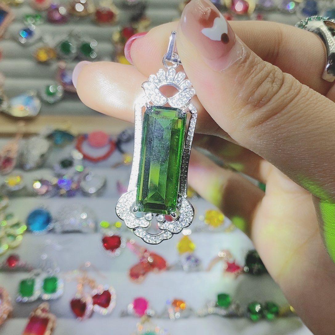 【闪购商品】芙蓉石戒指银S925镶嵌