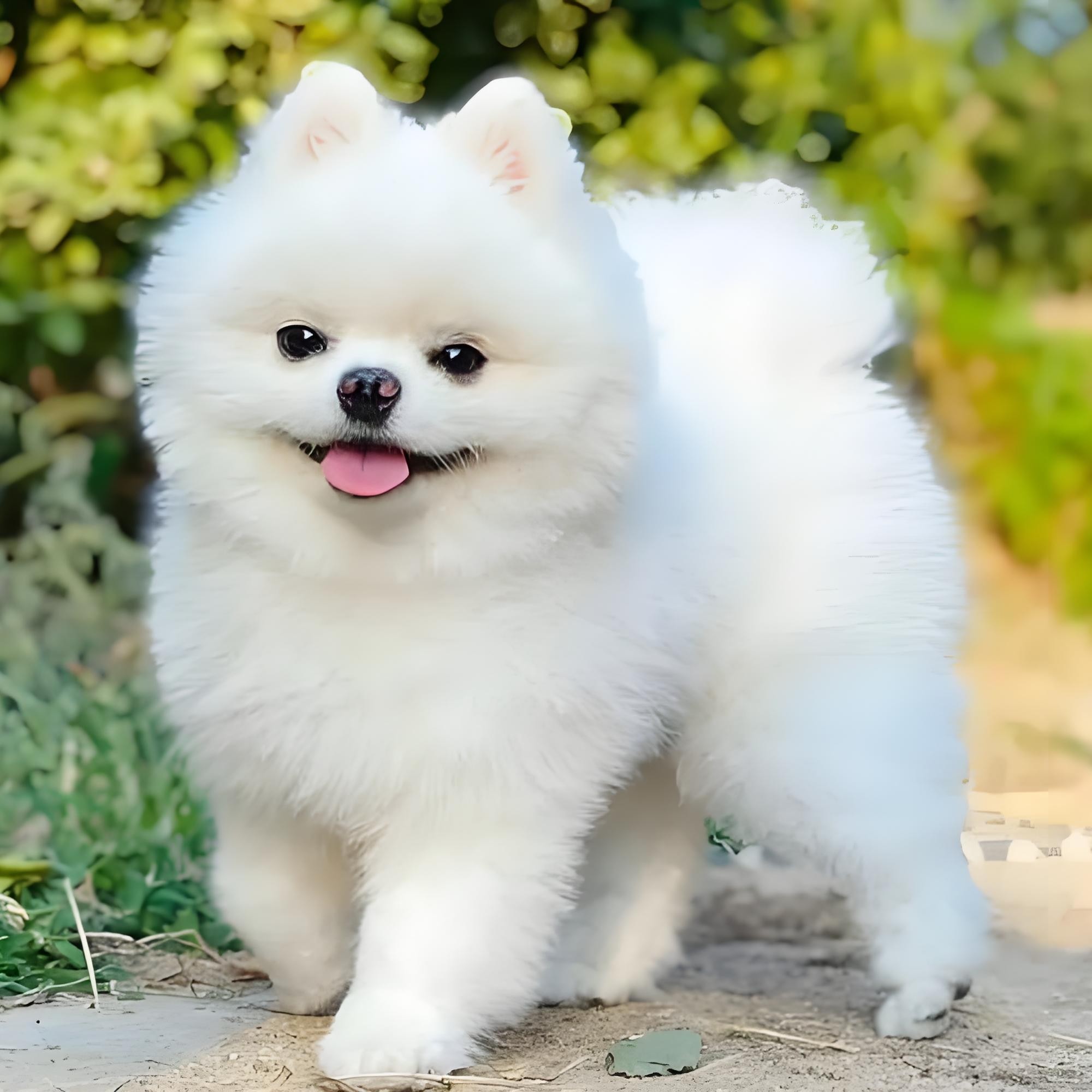 一乐——博美小体幼犬活体链接