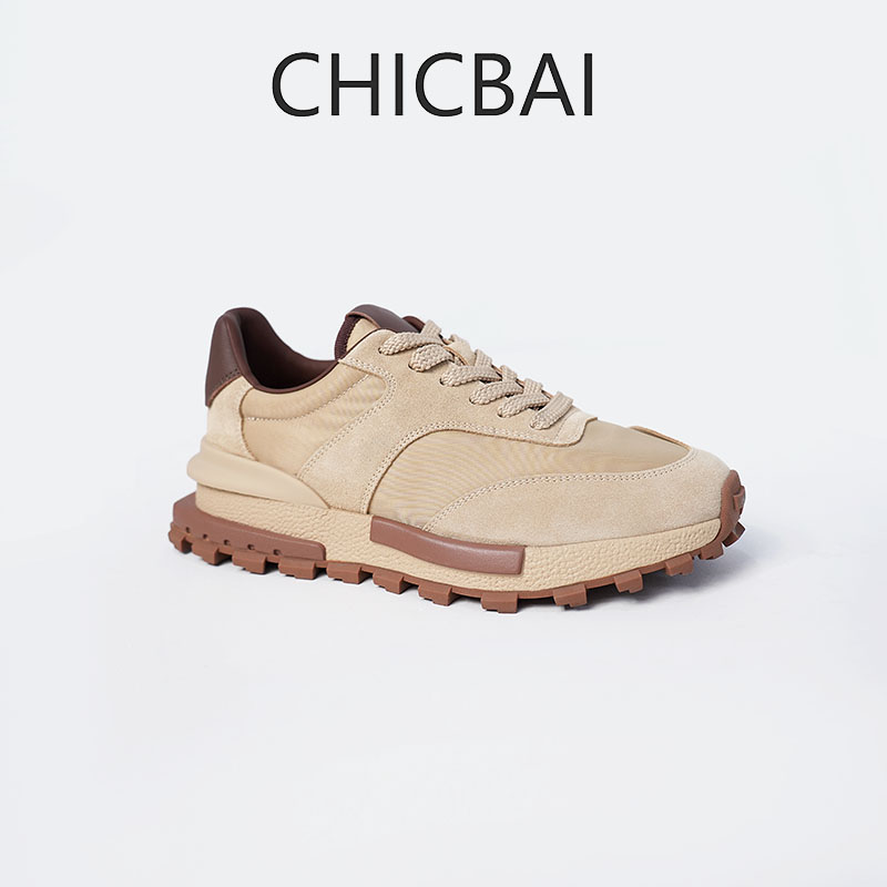 CHICBAI 轻型踩屎感时髦运动风休闲鞋阿甘鞋
