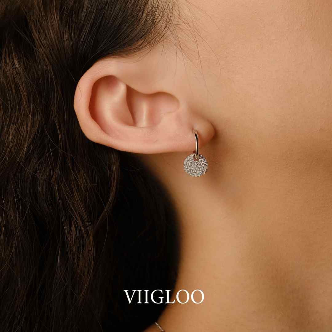 ⅦGLOO柒光｜缓存浪漫-超闪轻奢气质耳钉项链礼物送闺蜜送女友