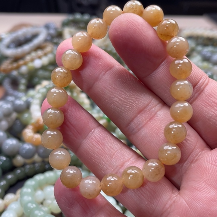 和田玉手链未镶嵌