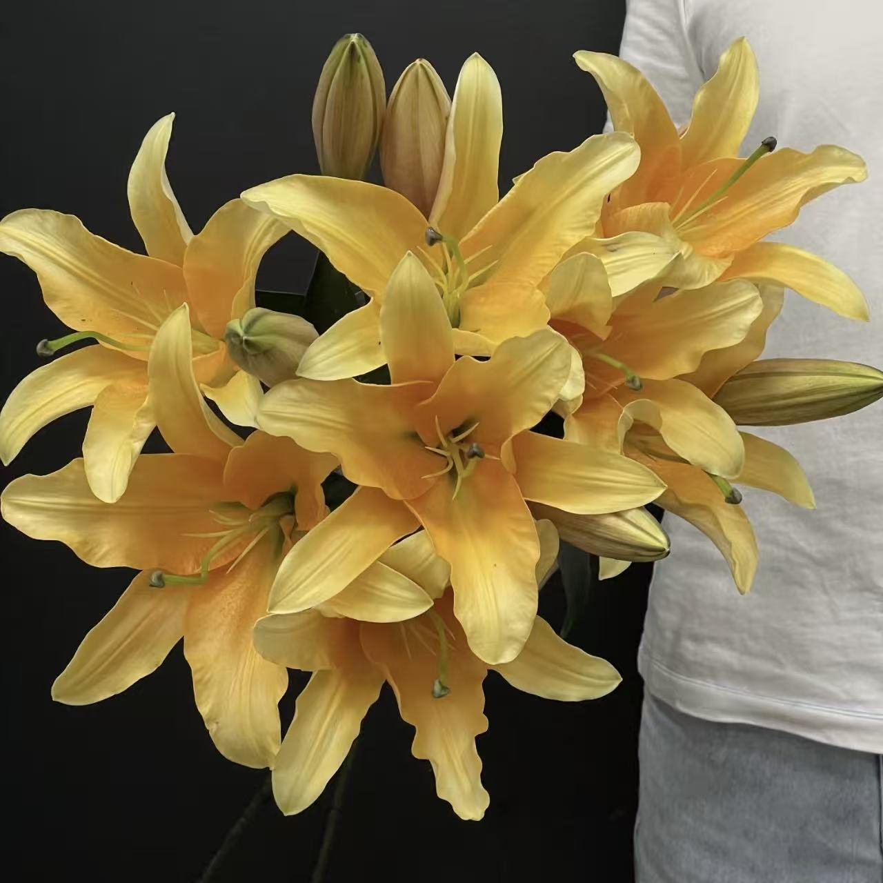 【晚霞香水百合】云南昆明直发鲜花家用水养护插瓶插花顺丰包邮花材