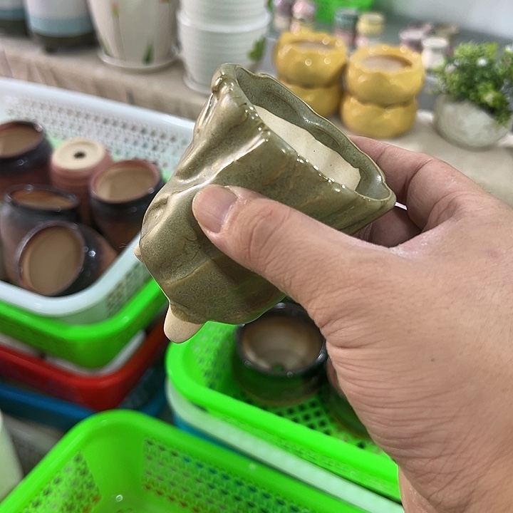 微瑕陶瓷花盆满9.9发