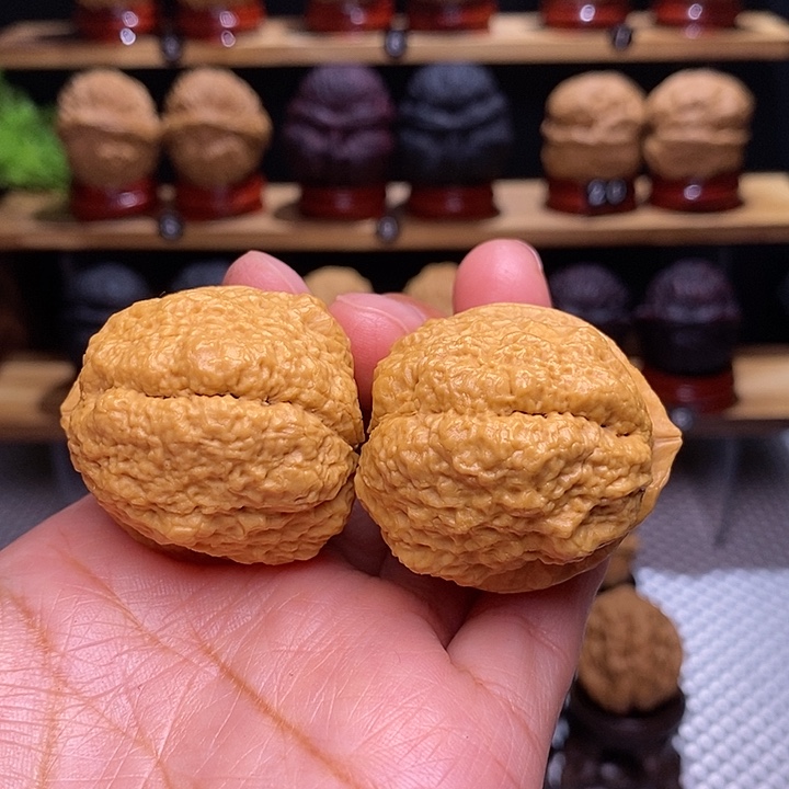 文玩核桃把件饕餮41