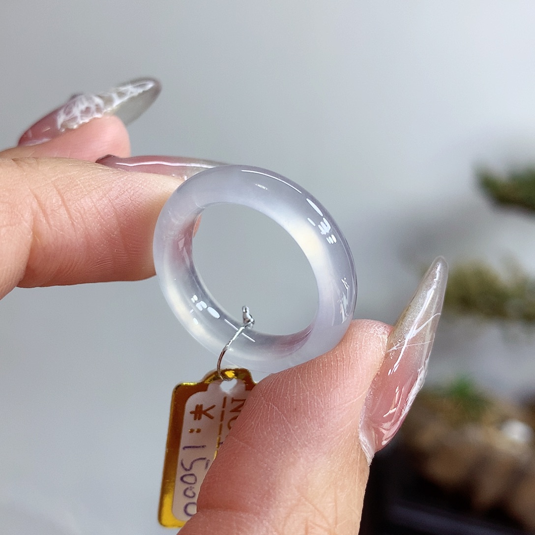 翡翠戒指未镶嵌15号