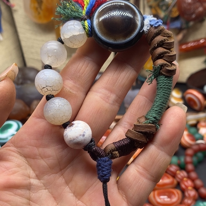 玛瑙/玉髓未镶嵌手链