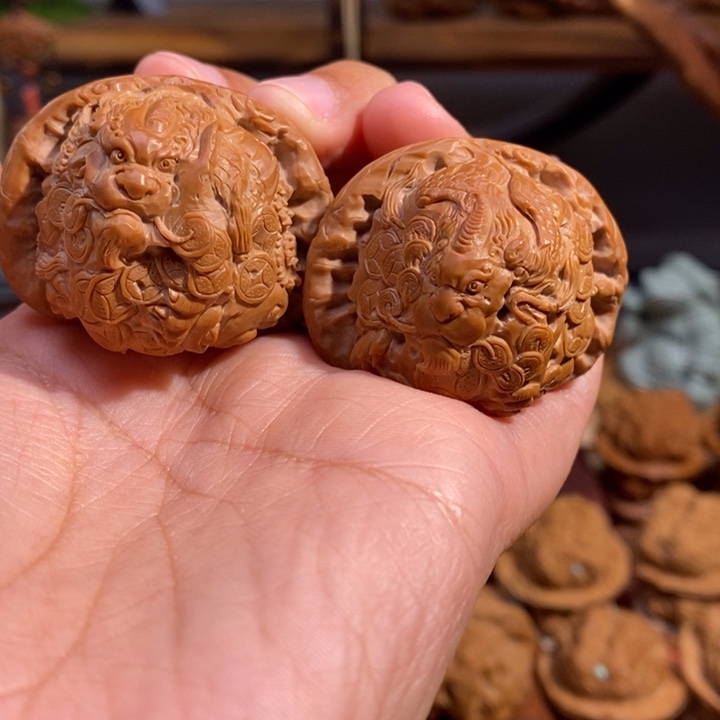 【闪购商品】核桃手串/手链单面貔貅