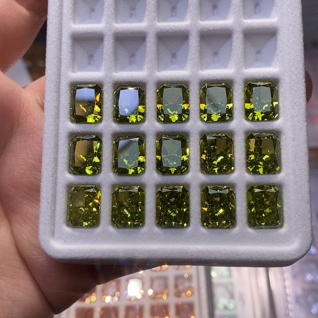 8*10 3颗长倒锆石（处理）冰花切