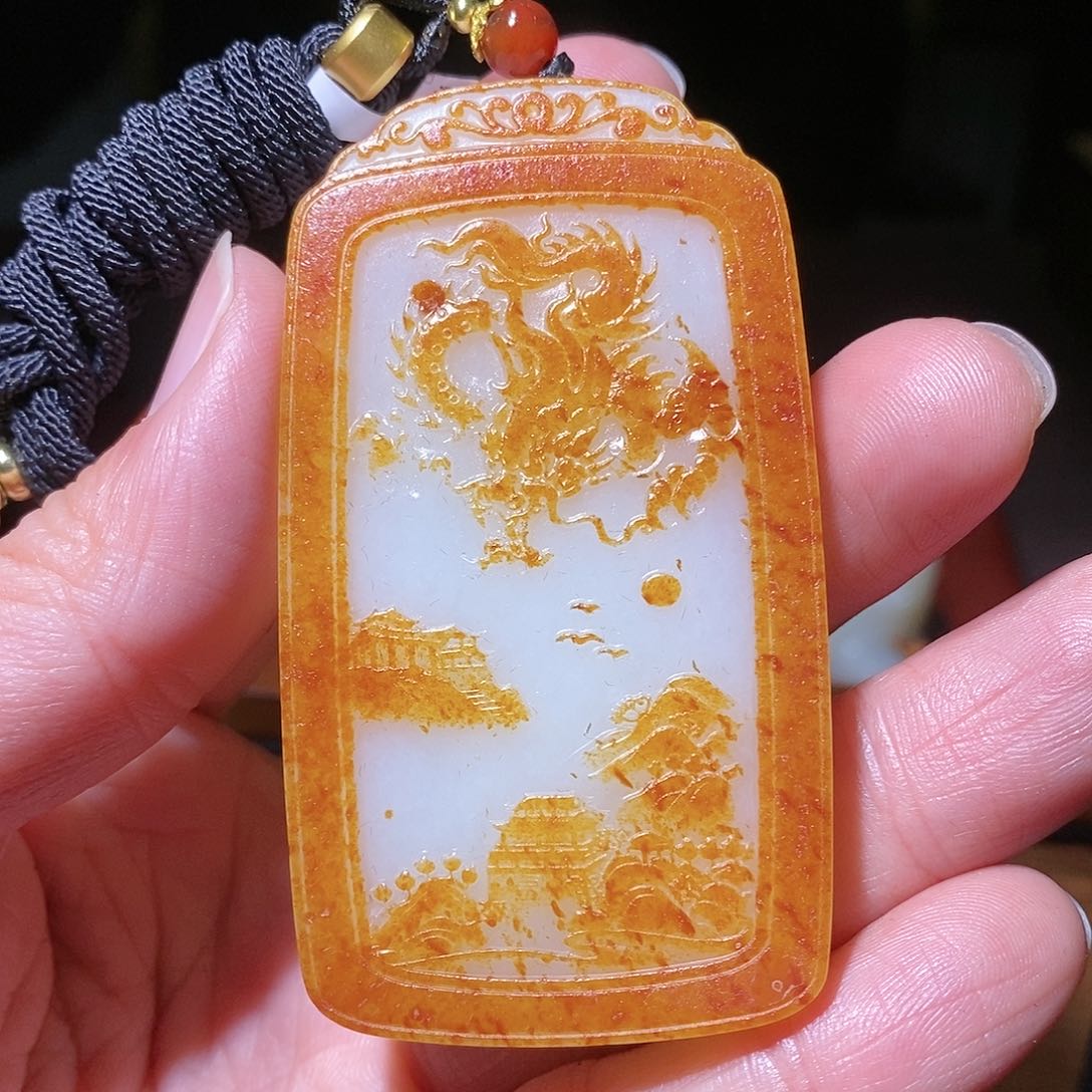 和田玉挂件未镶嵌