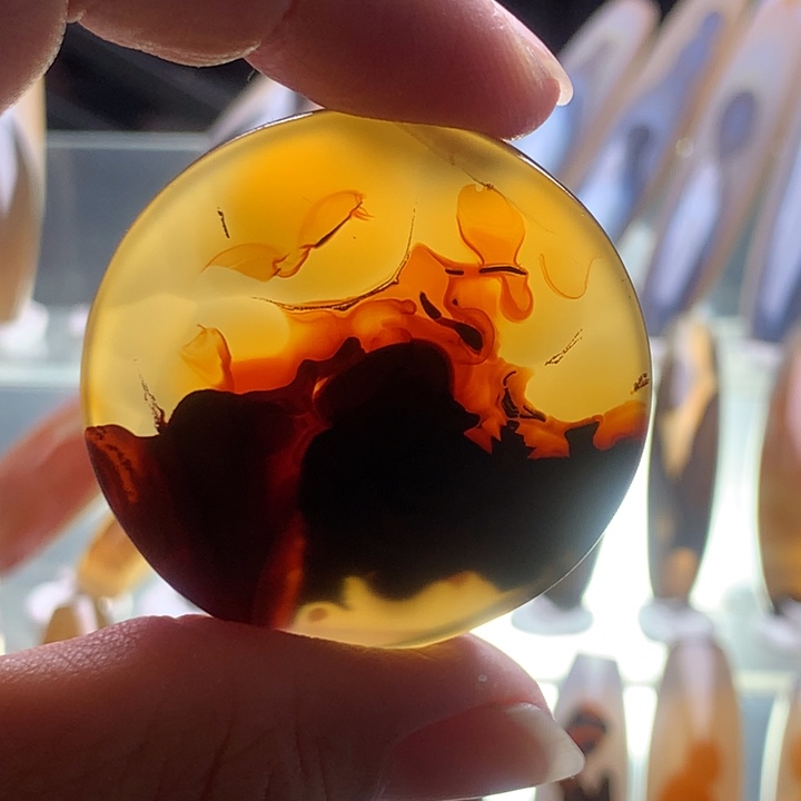 玛瑙/玉髓颈饰未镶嵌210