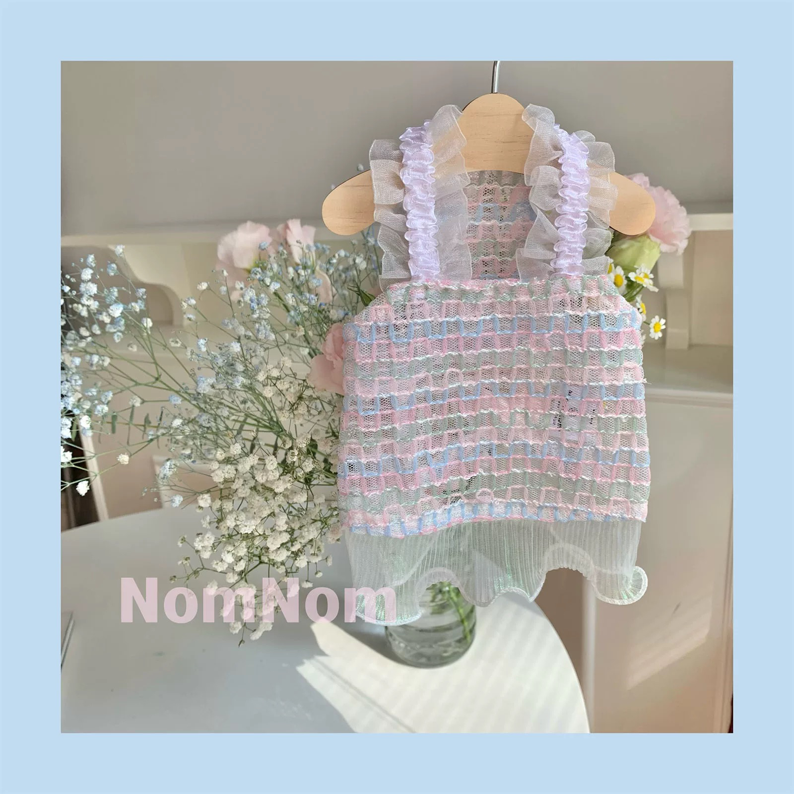 NOMNOM 韩国ins丨小美人鱼裙丨夏末初秋猫狗可爱舒适透气