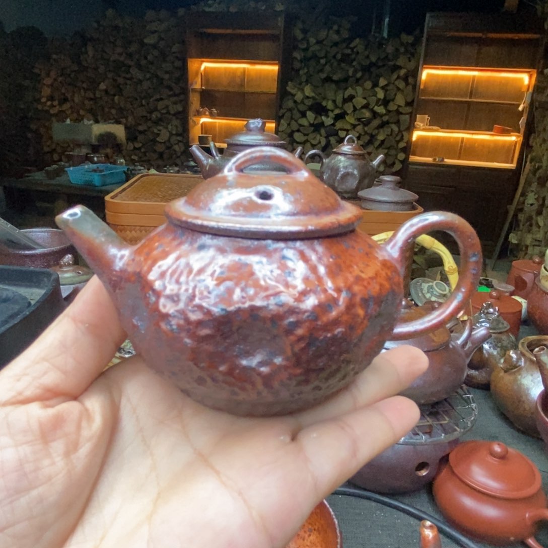 紫砂柴烧紫砂茶具
