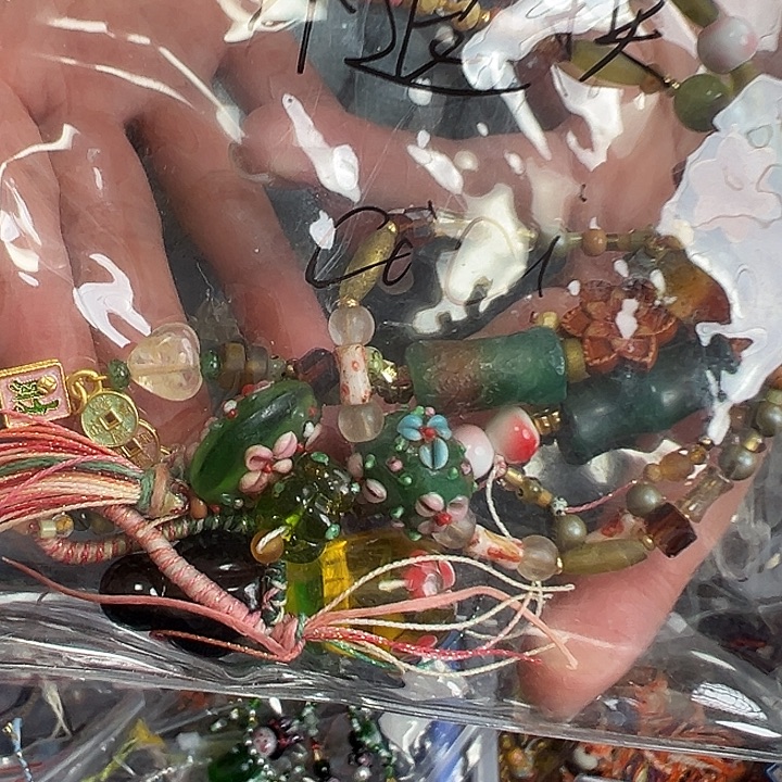 琉璃颈饰成品项链