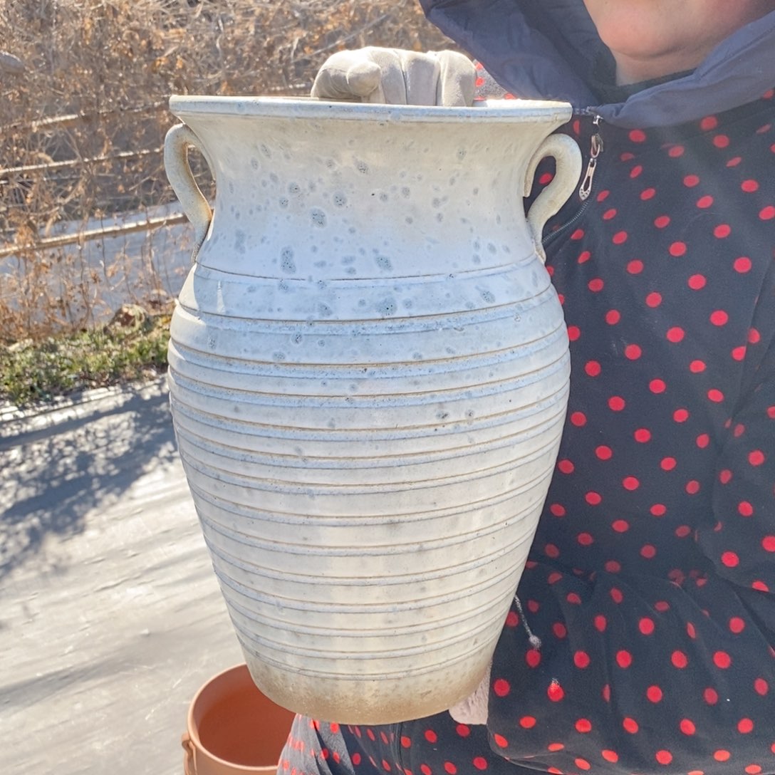 红陶口20高32～～～