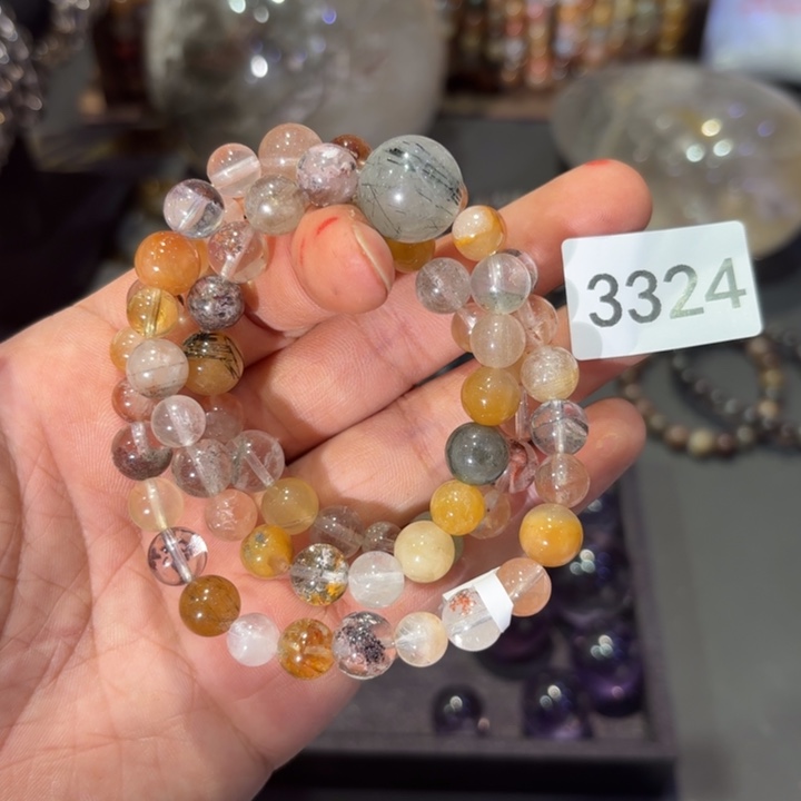水晶未镶嵌手链水晶