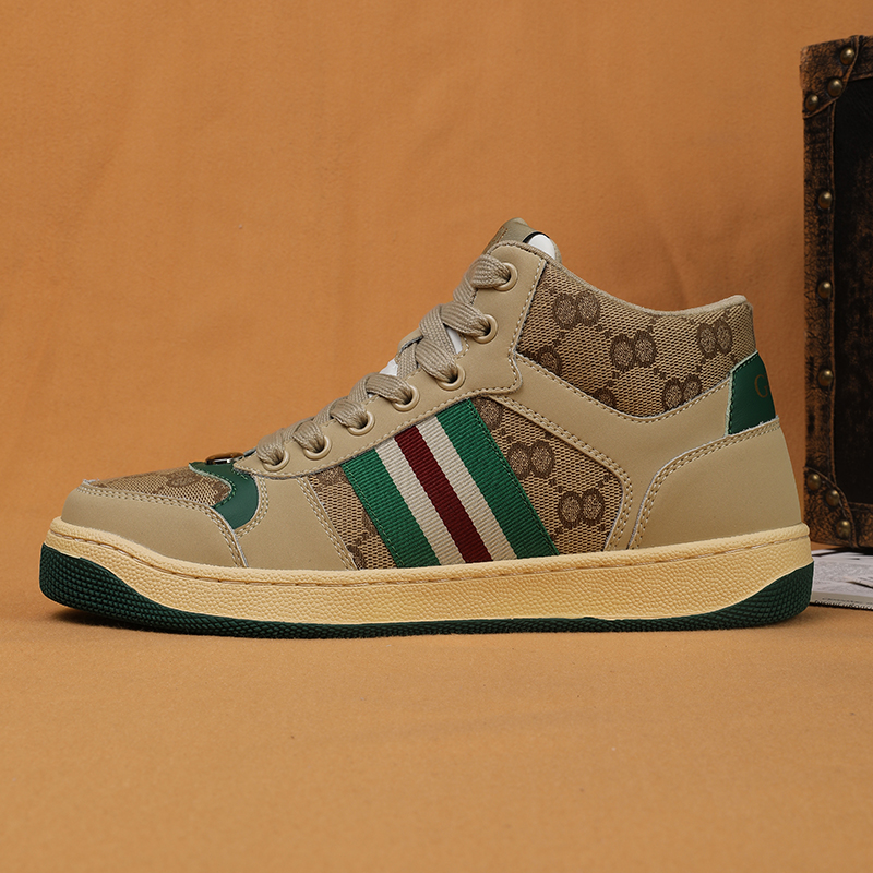 【经典高帮脏鞋】轻奢时尚百搭四季可穿男女情侣鞋真皮牛皮休闲板鞋