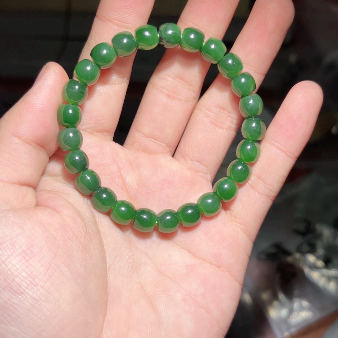 和田玉手链未镶嵌